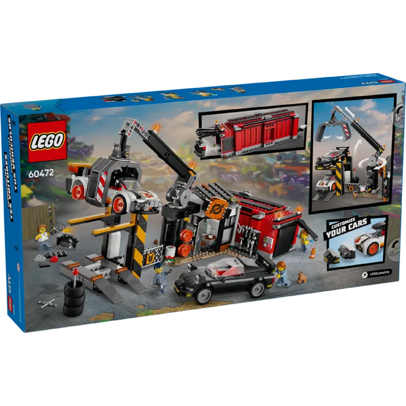 LEGO CITY Scrapyard with Cars