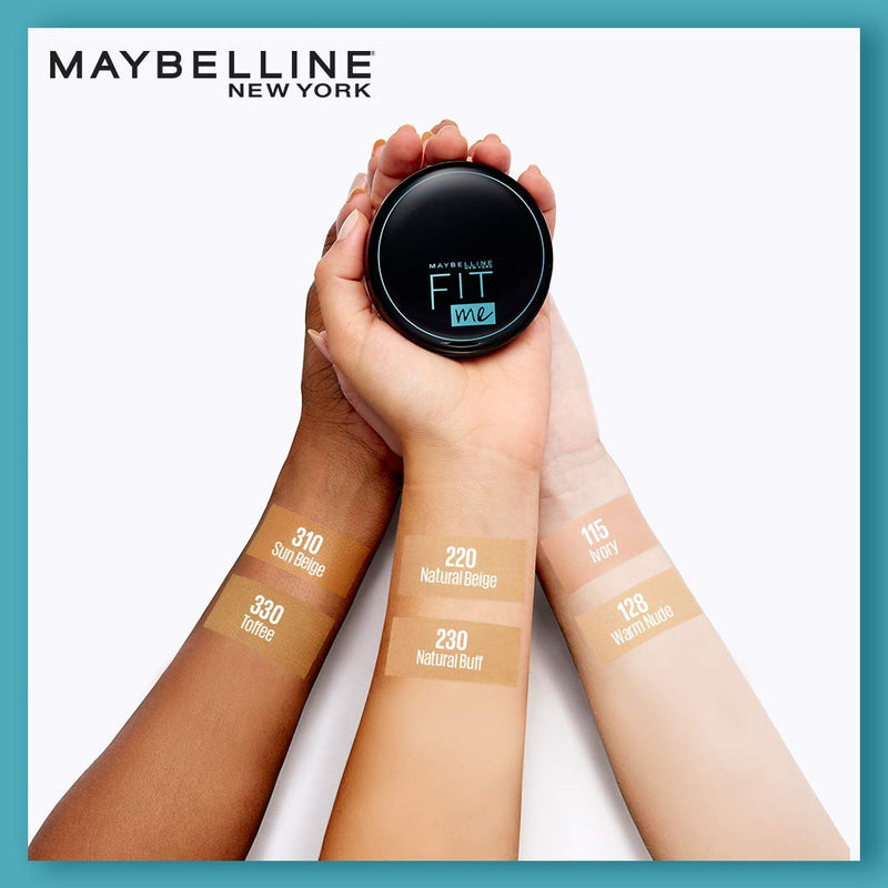 Maybelline Fit Me 12H Oil Control 220 Natural Beige Compact Powder 6gm