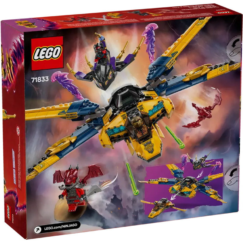 LEGO NINJAGO Ras and Arin's Super Storm Jet