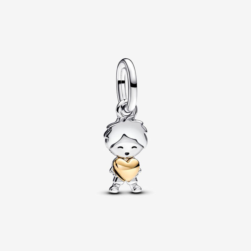 Pandora 14k Gold Plated Boy Dangle Charm