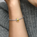 Pandora Shooting Star Grooved Murano Glass Charm