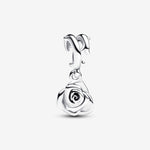 Pandora Sterling Silver Rose Dangle Charm