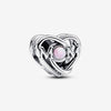 Pandora Sterling Silver Mom Heart Pink Charm