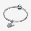 Pandora Sterling Silver Firework Double Dangle Charm