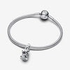 Pandora Sterling Silver Moveable Carousel Dangle Charm