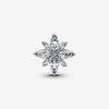 Pandora Sterling Silver Star W Clear Cz Charm