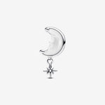 Pandora Sterling Silver Moon & Star Charm