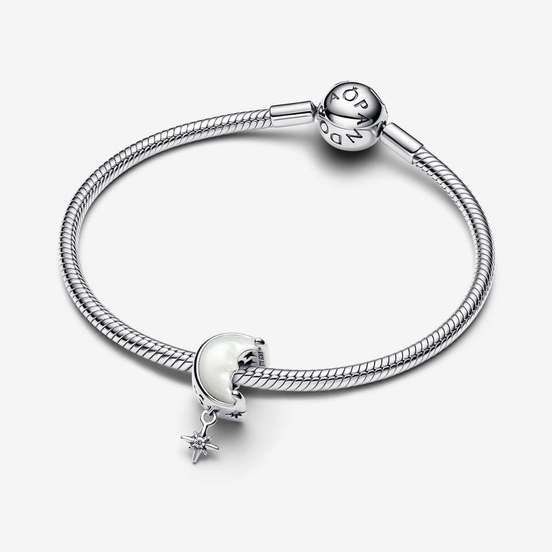 Pandora Sterling Silver Moon & Star Charm