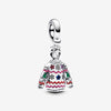 Pandora Sterling Silver Christmas Jumper Dangle Charm