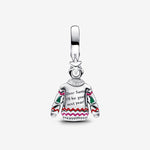 Pandora Sterling Silver Christmas Jumper Dangle Charm