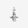 Pandora Sterling Silver Angel W Clear Cz Dangle Charm