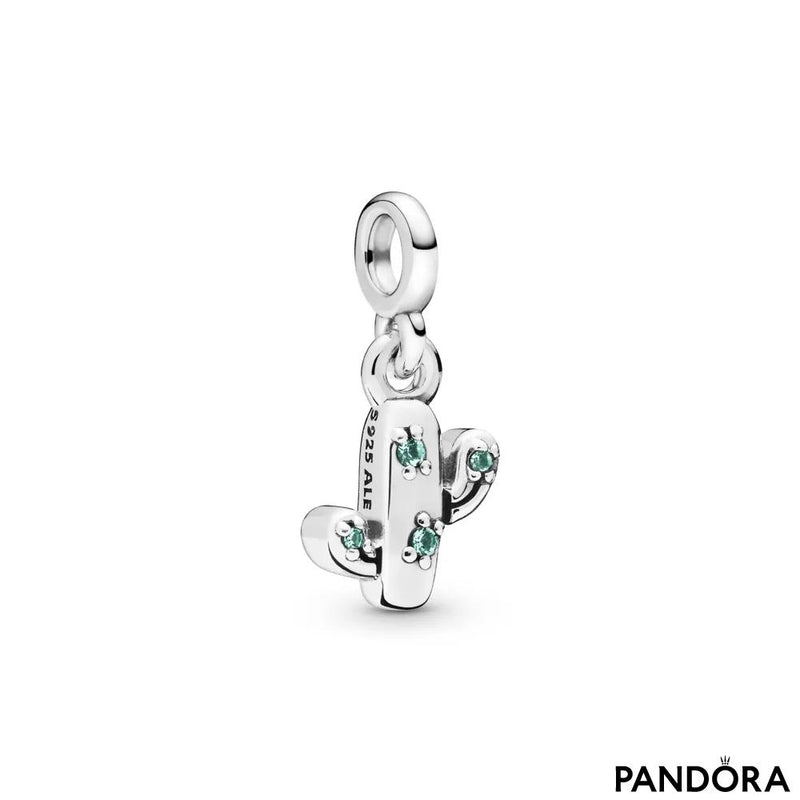 Pandora Me My Lovely Cactus Silver Hanging Charm