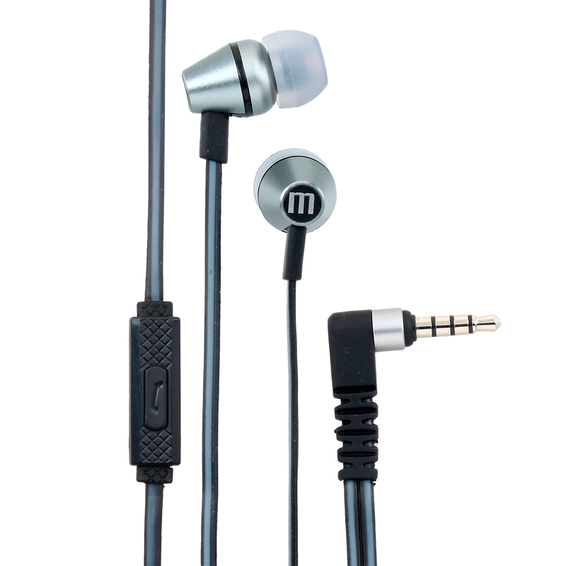 Imetalz Metallic Earbuds Silver