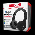 Maxell MXH-BT800 BT Headphones W/Mic Blk