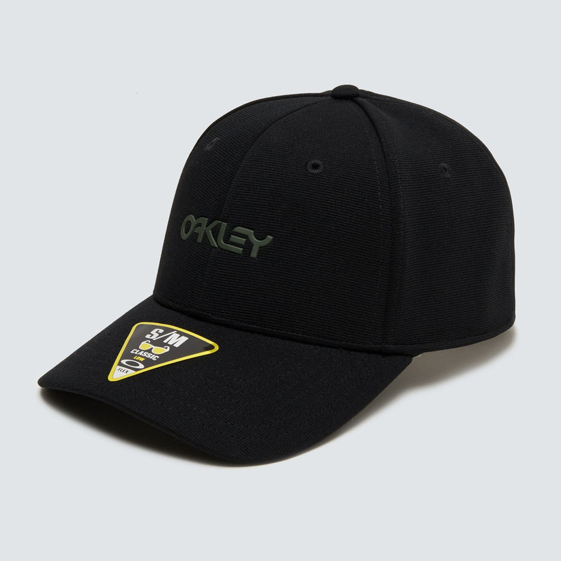 Oakley 6 Panel Stretch Metallic Hat Blackout L/Xl