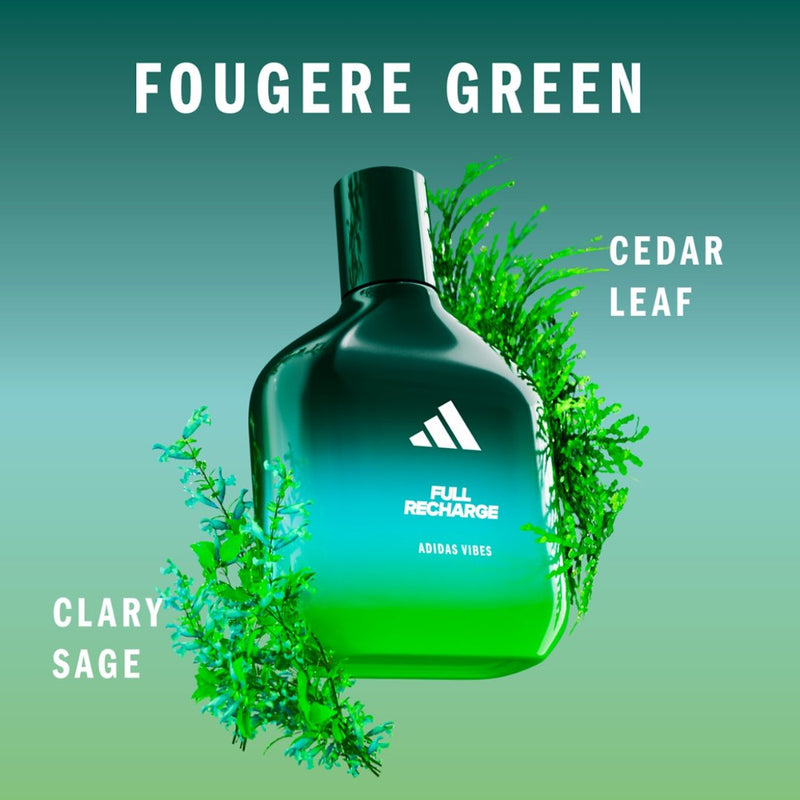 Adidas Moodhack Full Recharge EDP  100ml