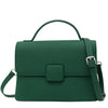 VERA MAY ANGIE GENUINE LEATHER  GREEN HANDBAG