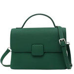 VERA MAY ANGIE GENUINE LEATHER  GREEN HANDBAG