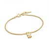 Ania Haie Muse Pearl Padlock Braclet