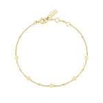 Ania Haie Voyager Gold Disc Station Bracelet
