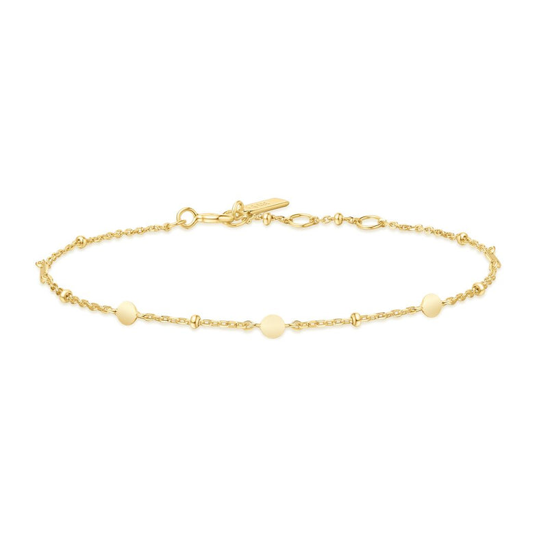 Ania Haie Voyager Gold Disc Station Bracelet