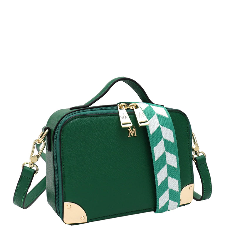 VERA MAY CARLEY VEGAN GREEN HANDBAG