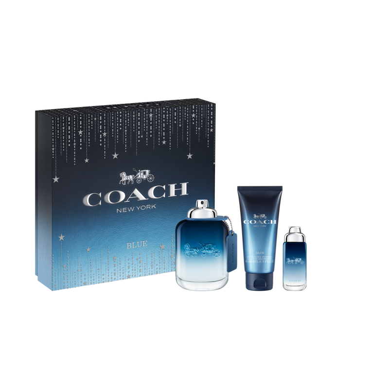Coach Blue Man EDT 100ml+EDT 15ml+S/G 100ml