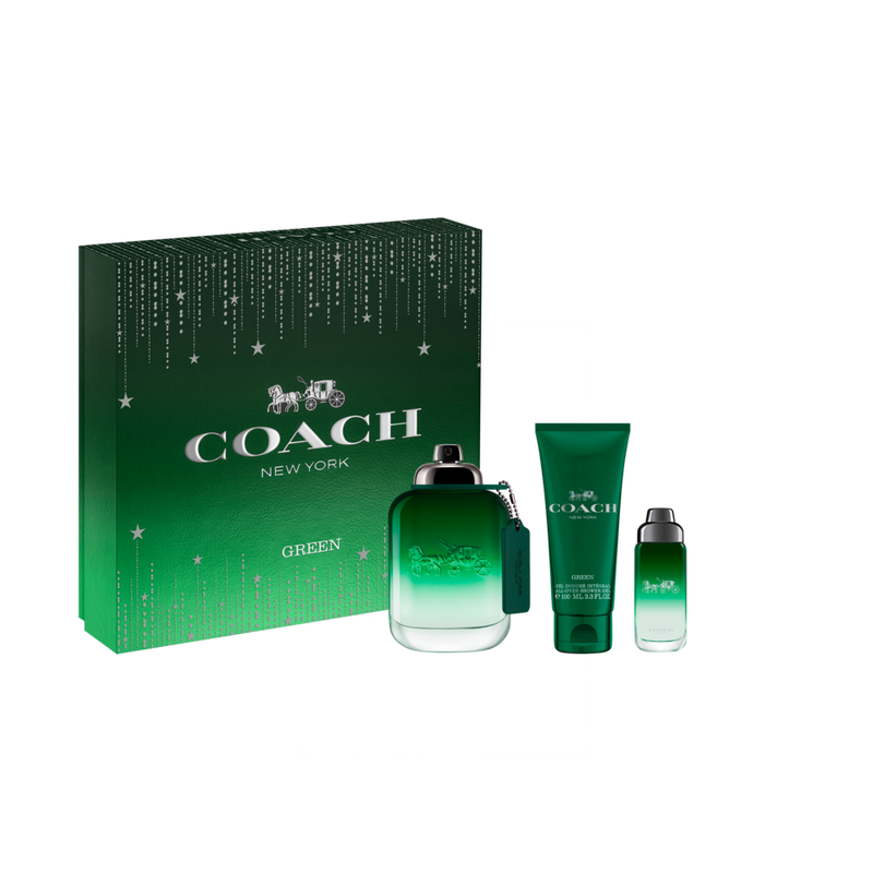 Coach Green EDT 100ml+EDT 15ml+S/G 100ml