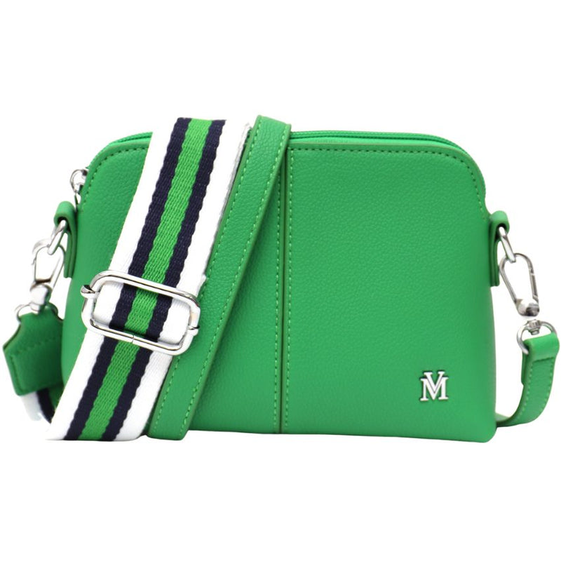 Vera May Clermont Vegan Fashion Green Crossbody Handbag