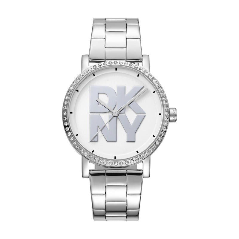 DKNY Soho Logo Silv Di Ss Blet 36Mm Watches
