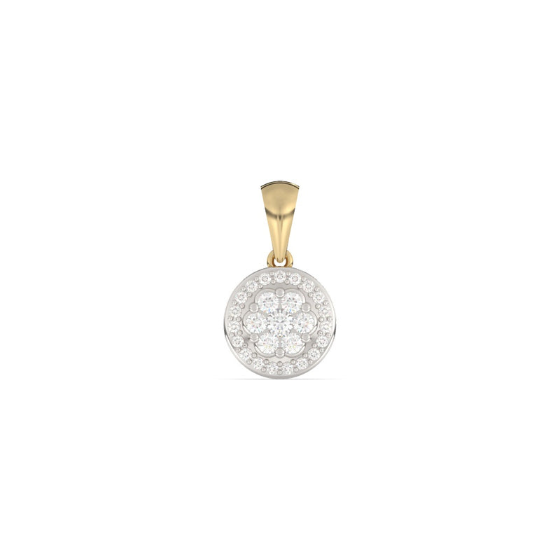 Nirvana 9ct Y/G 0.15CT GH I1 0.561G Diamond Pendant