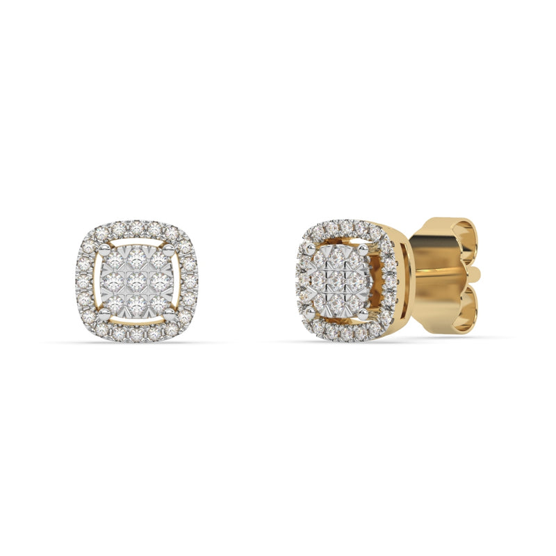 Nirvana 9ct Y/G 0.15CTGH I1 1.056G Diamond Earring