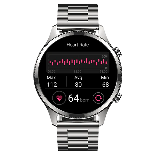 Noise NoiseFit Halo Plus Smartwatch - Elite Silver