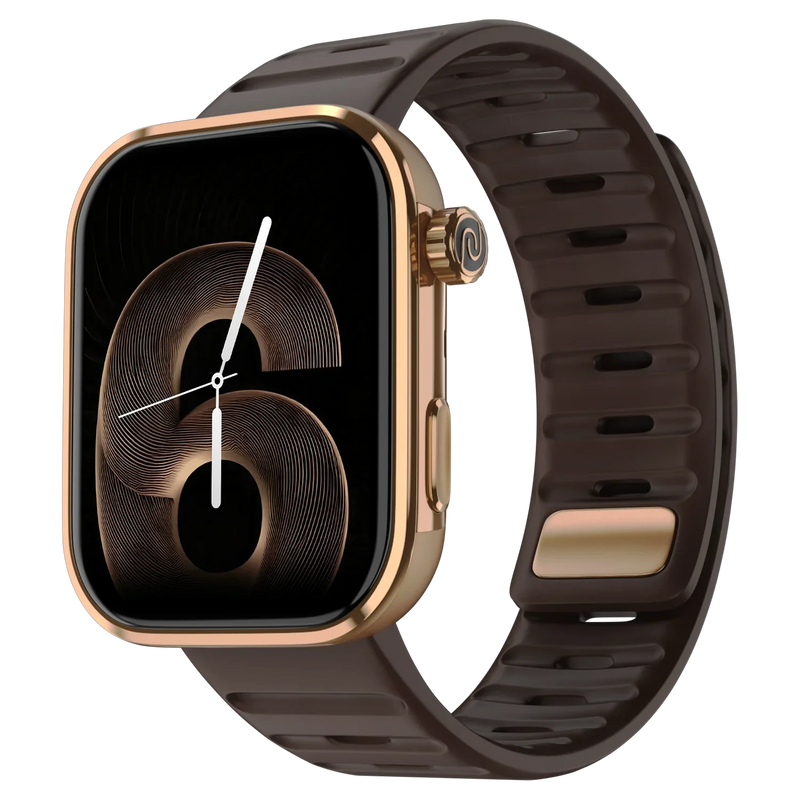 Noise ColorFit Pro 6 Max Smartwatch Signature Brown