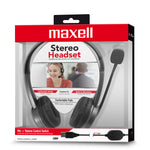 Maxell HS-HMIC Mid Size USB Headset W/Boom Mic