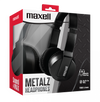 Maxell SMS-10 Solid2 Metalz Mid Size Headphone Obsidian