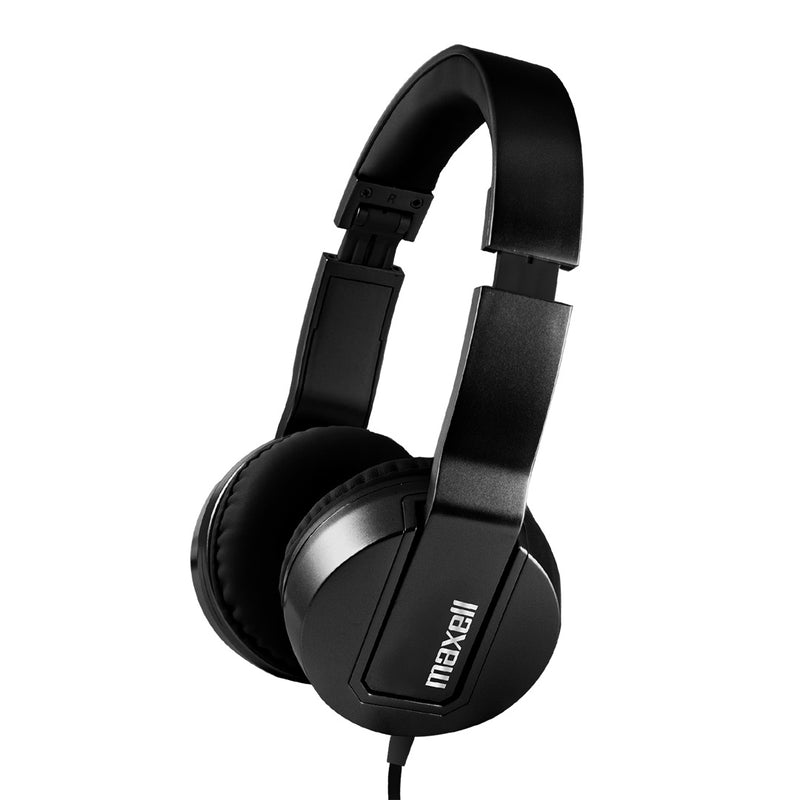 Maxell SMS-10 Solid2 Metalz Mid Size Headphone Obsidian