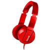 Maxell SMS-10 Solid2 Metalz Mid Size Headphone Ruby