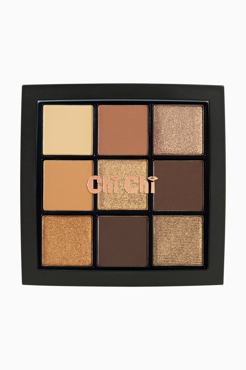 Chi Chi Eye Palette 9 shade - Deep Nudes