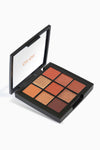 Chi Chi Eye Palette 9 shade - Warm Browns