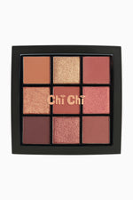 Chi Chi Eye Palette 9 shade - Warm Browns