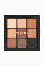 Chi Chi Eye Palette 9 shade - Smokey Nudes