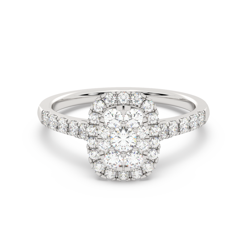 Nirvana 9ct WG 0.75ct Diamond Ring
