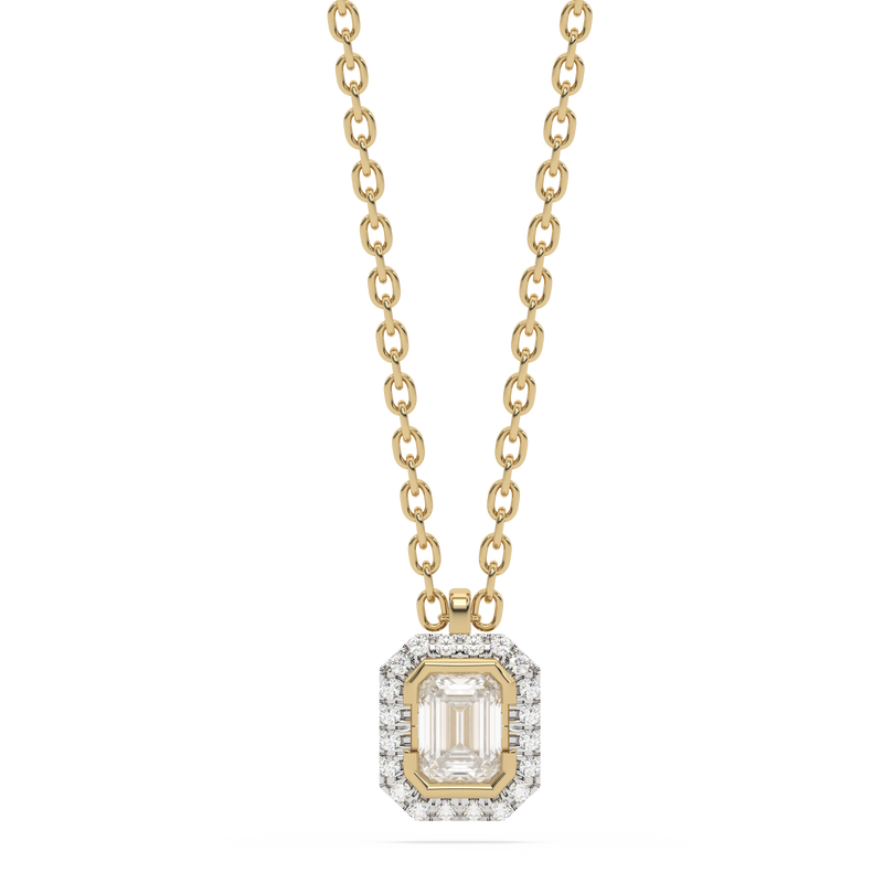 Nirvana 9ct YG 0.26ct Diamond GHI1 Pendant