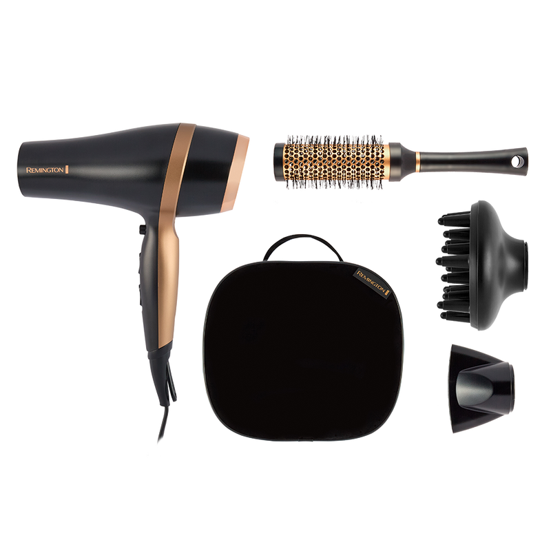 Remington Salon Smooth Hairdryer Giftset D6960GPAU