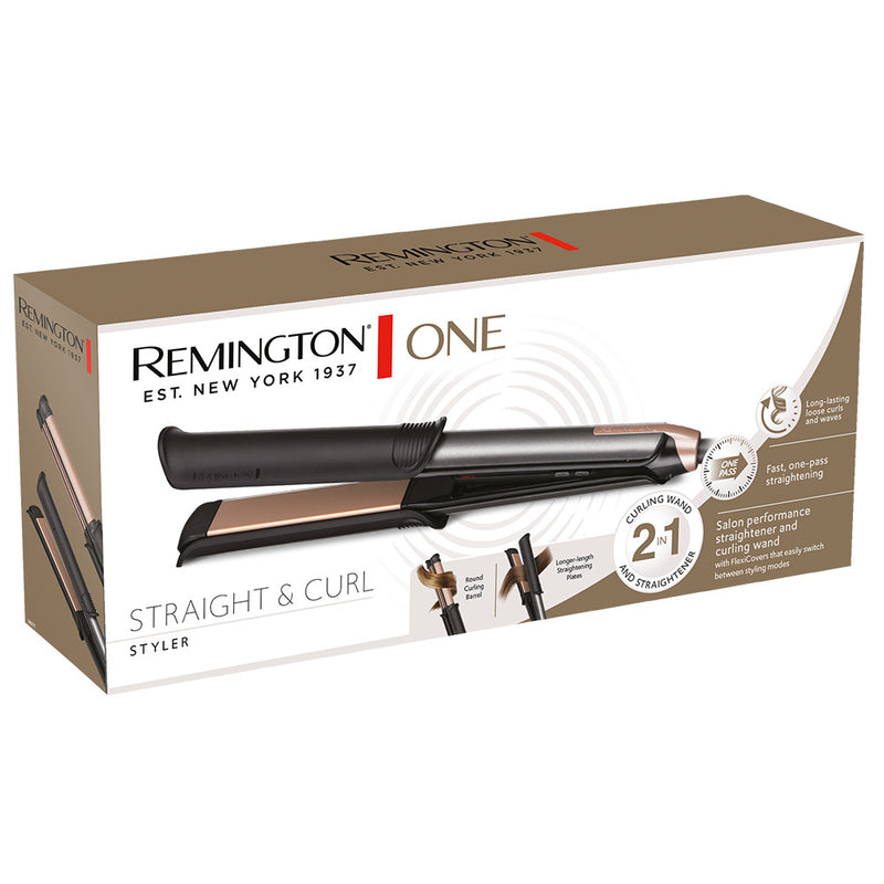 Remington One Straight and Curl Styler S6077AU