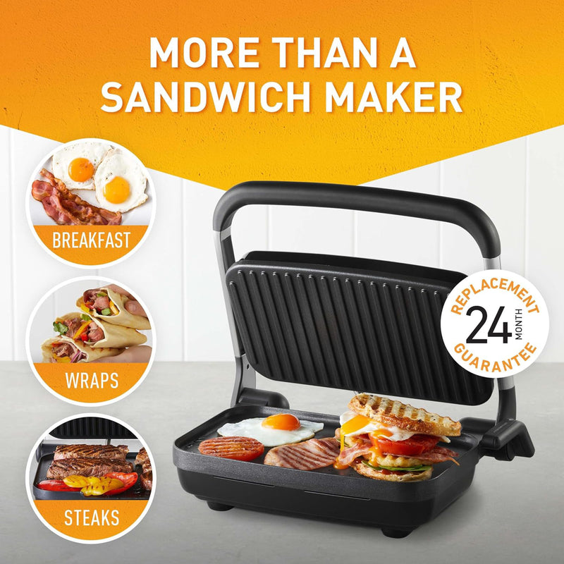 Sunbeam Cafe Style 2S Sandwich Grill + Press GRM2000SS