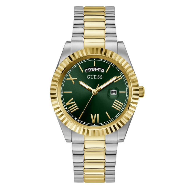Guess Analog Green Dial Watch