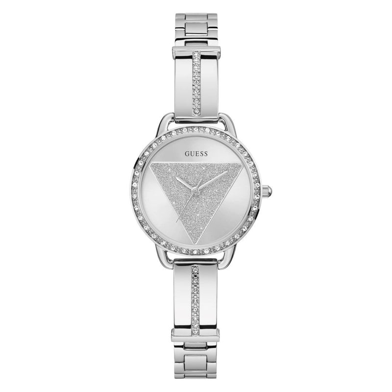 Guess  Tri Bellini Crys Slv Brct