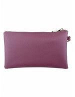 Mel & Co Saffiano Leatherette Wristlet Pouch